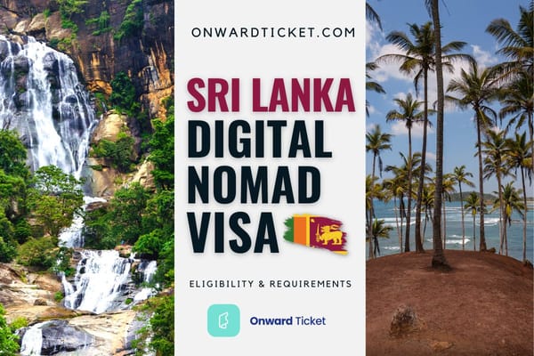 Sri Lanka Digital Nomad Visa Requirements & Application 2025