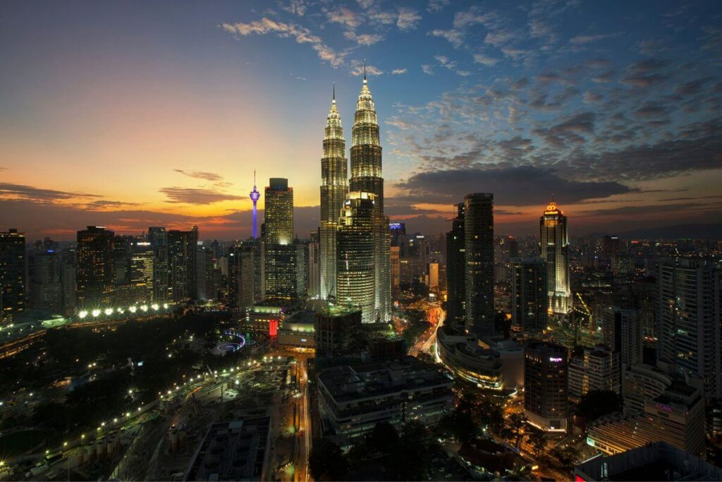 Malaysia at night