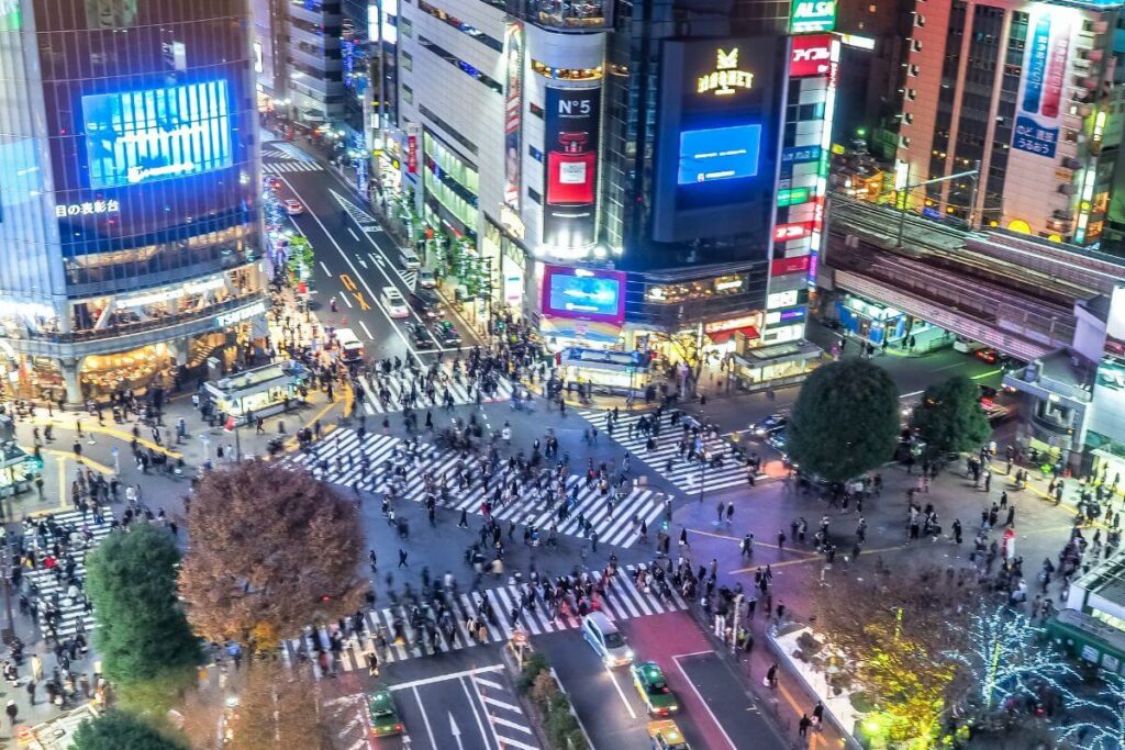 Tokyo at night